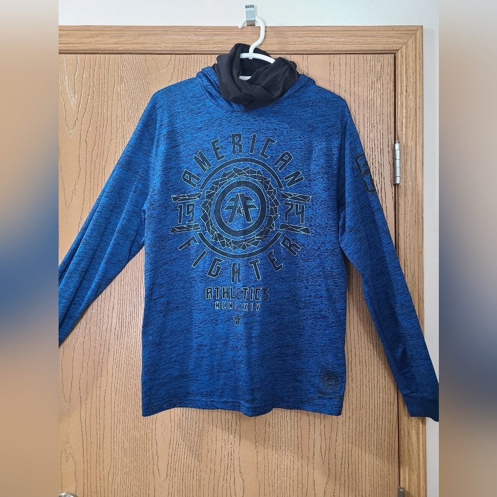American Fighter Athletics Kingsgate Graphic Hooded Top - Picture 3 of 5